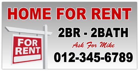For Rent Banner 105 Real Estate Banner Realtor Banners Property For