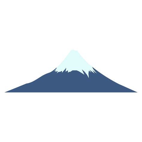 Clip Art Of Fuji Mount With Cartoon Design 5644102 Vector Art At Vecteezy