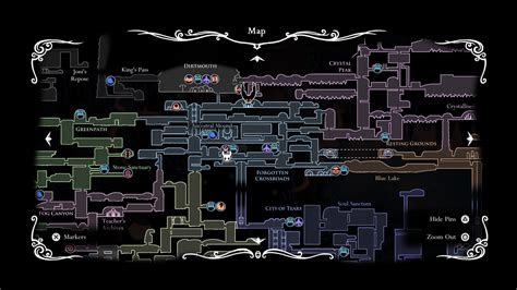 Minecraft Hollow Knight Map
