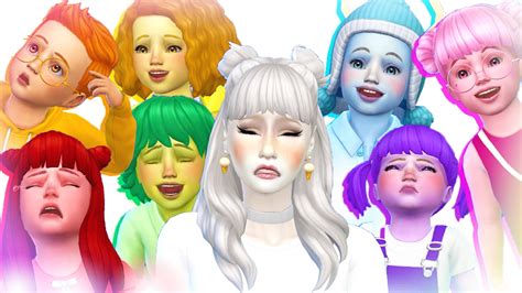 Sims 4 Cc Rainbow Skin Colors Vacationsjes