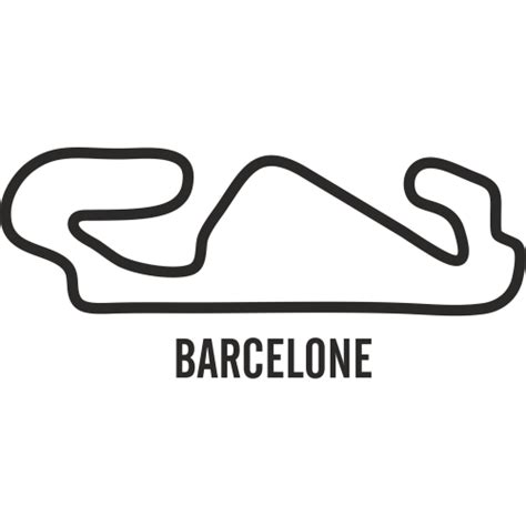 Sticker Circuit Barcelone Ref D Mpa D Co