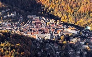 Luftaufnahme Oberndorf am Neckar - Altstadtbereich und ...