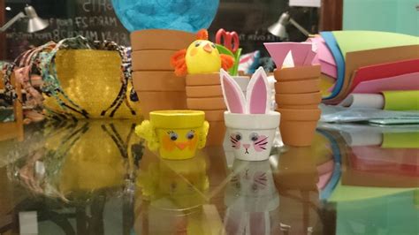 Easter Crafts For Kids Animal Flower Pots Lebtivity