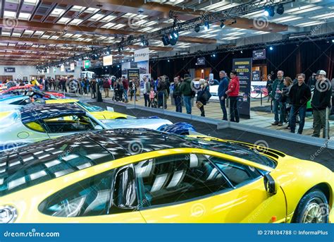 Visitors View The Presented Cars At The 2020 Canadian International