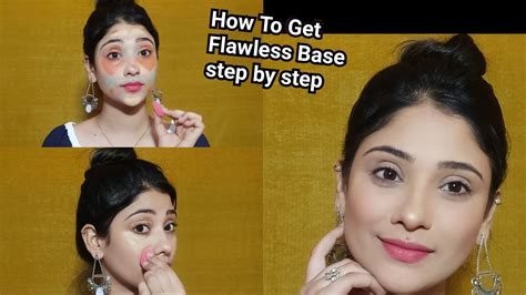 How To Get Flawless Makeup Base Step By Step Shystyles Youtube