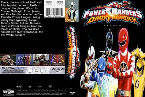 Power Rangers Dino Thunder Retold Dvd Cover By Steveirwinfan96 On
