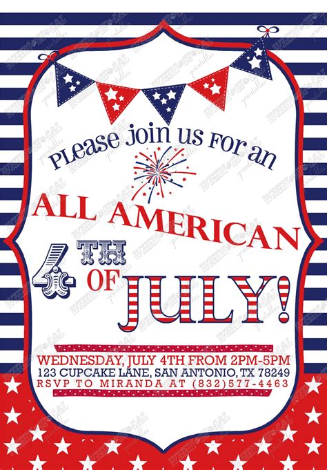 Fourth Of July Templates