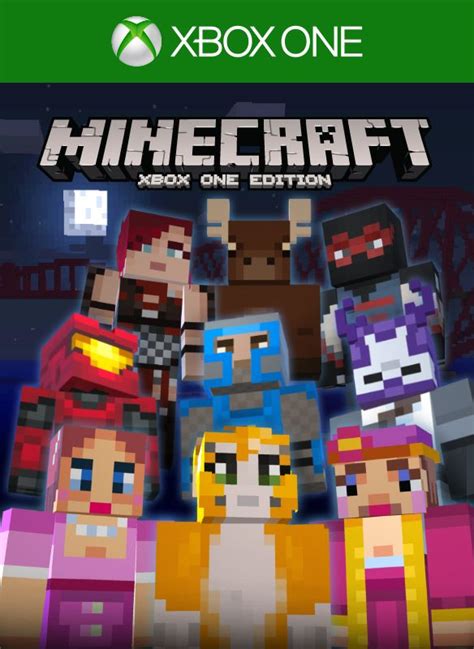 Minecraft Xbox One Edition Skin Pack 4 2013 Box Cover Art Mobygames