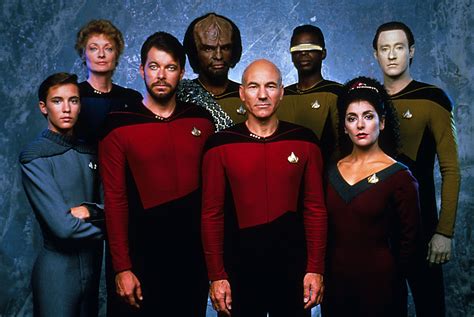 Star Trek The Next Generation Cast Reunites For Patrick Stewarts Th And Yes They All Wore