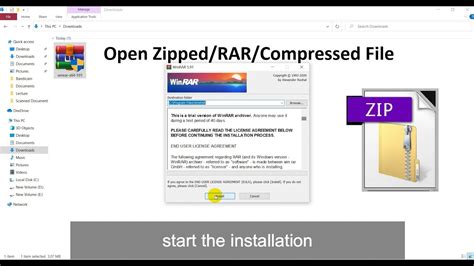 Download And Install Winrar How To Open Zippedrarcompressed Files