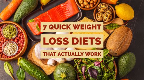 7 Quick Weight Loss Diets That Actually Work Origin Of Idea