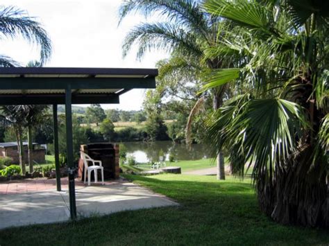 Williams River Caravan Park Clarence Town Sheltered Bbq Area With The