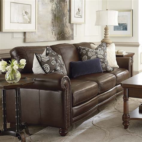Decorating Ideas Brown Leather Sofa