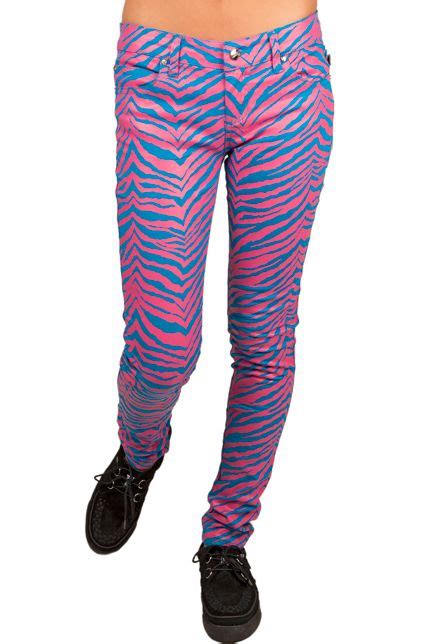 Tripp Nyc T Back Jeans Zebra Print Nyc Clothes Japanese Street