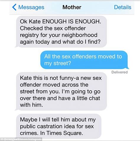 Woman Turns Text Messages From Her Crazy Jewish Mom Into An Instagram