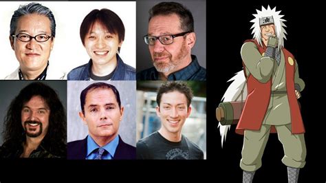 Naruto Jiraiya Voice Actor Japanese Narutocw