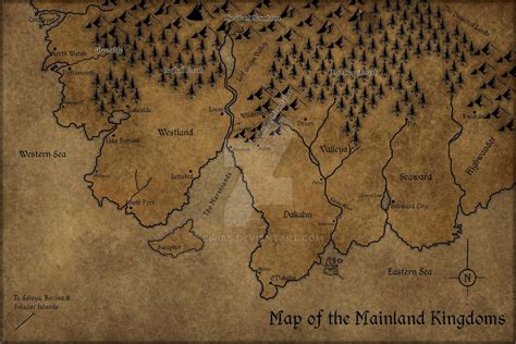 Commission Wardstone Fantasy Map By Cirias On Deviantart