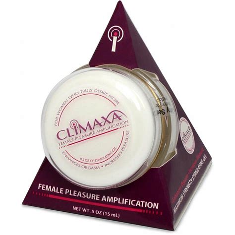 climaxa female stimulating gel lube lubricant for women sex enhancer