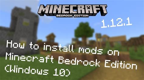 Check spelling or type a new query. HOW TO INSTALL MODS ON MINECRAFT BEDROCK EDITION(1.12.1 ...