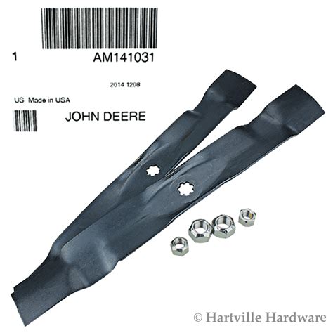 John Deere Original Equipment Mower Blade Kit Am141031