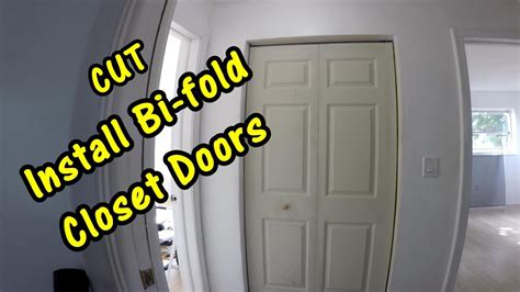 How To Cut A Bifold Door To Width Update