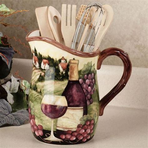 From custom build wine storage to effortless diy wall decor. best tuscan kitchens #Tuscankitchens | Wine theme kitchen ...