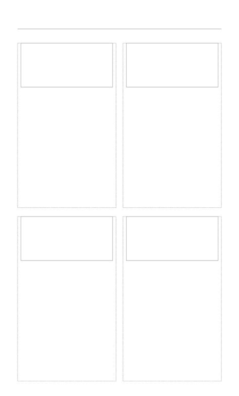 Storyboard With 2x2 Grid Of 169 Widescreen Screens On Legal Paper