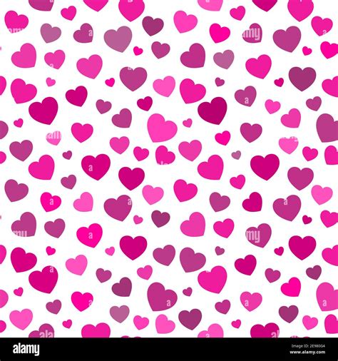 Heart Seamless Pattern Pink Love Symbol Wallpaper For Valentines Day