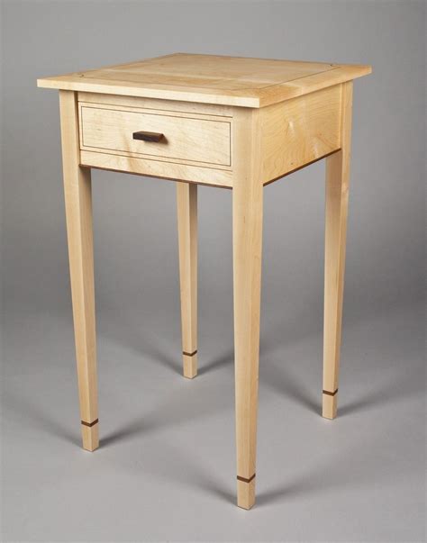 Hand Made Bedside Table By E N Curtis Woodworks