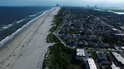 Brigantine New Jersey Beach Town Stock Footage SBV-306727174 - Storyblocks