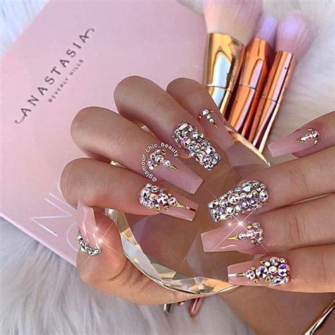 31 Awesome Diamond Nail Designs And Ideas Style Vp Page 28