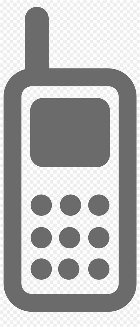 Gray Phone Logo
