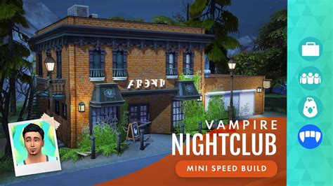 A Butcher Shop Vampire Nightclub Sims 4 Speed Build No Cc Or Mods