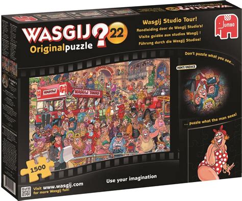 Jumbo Wasgij Original 22 Studio Tour Jigsaw Puzzle 1500
