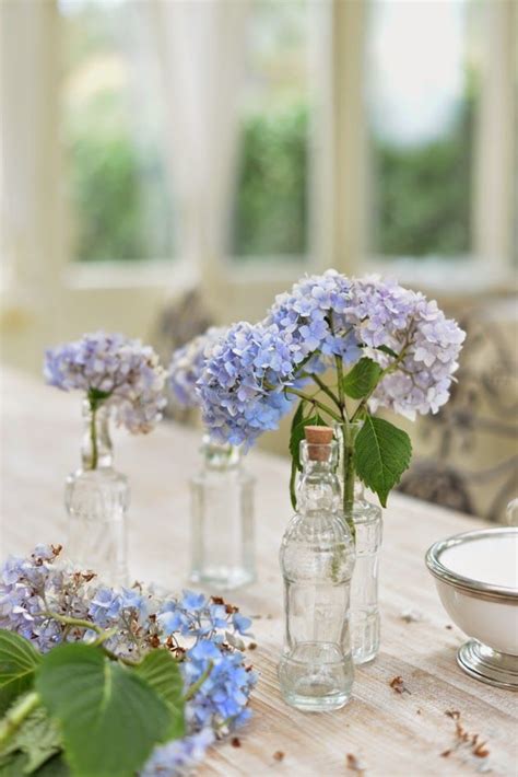 Hydrangeas Black Vase White Vases Silver Vases Vase Centerpieces