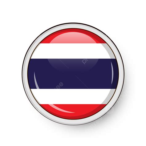 Thailand Circle Flag Vector Thailand Circle Flag Circle Flag