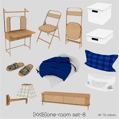 Kkb One Room Set 8 In 2021 Sims 4 Cc Furniture Sims 4 Build Sims 4 Vrogue