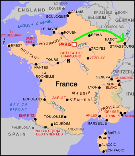 ¿dónde está francia en el mapa de europa? Cómo sobrevivir en París: julio 2014