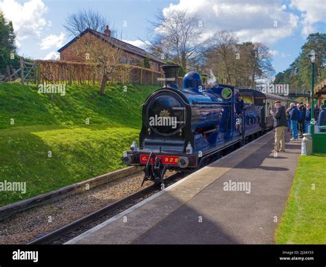 Caledonian Railway Class 812 0 6 0 No 828 At Groombridge Station On The