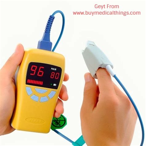 Handheld Pulse Oximeter With Adult Peads Probe