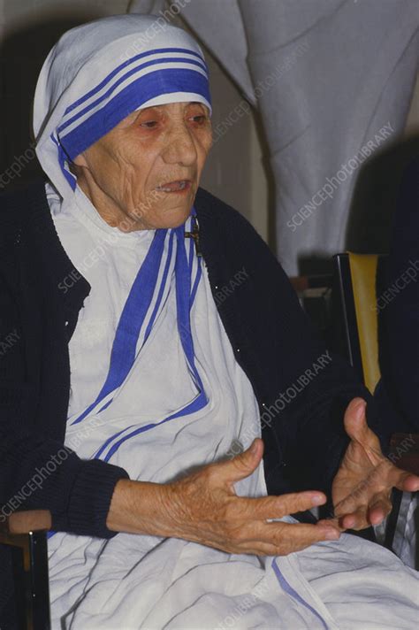 Mother Teresa Stock Image C0527980 Science Photo Library