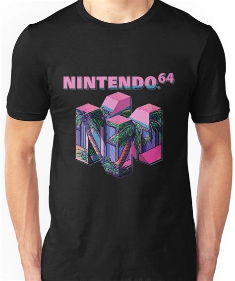 Nintendo 64 Aesthetic Unisex T Shirt Pilihax