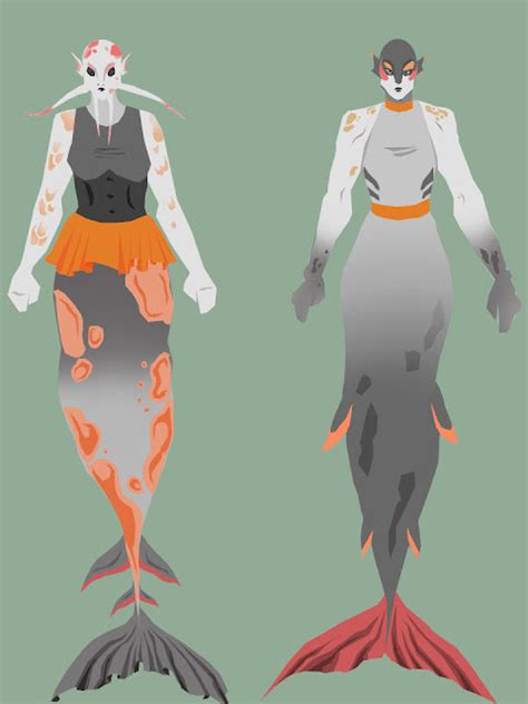 Lily Greenhalgh Ba Hons Catf Concept Art Catfish Mermaids