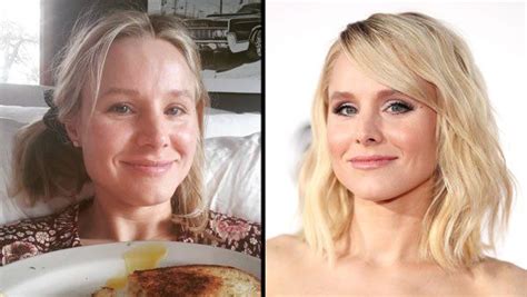 Celebrity No Makeup Kristen Bell Without Makeup Celebrity In Styles