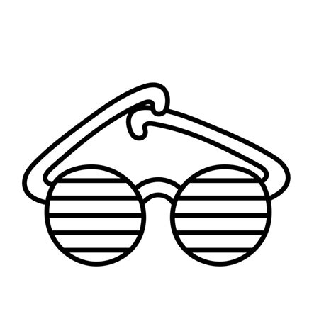 Sunglasses Accessory Line Style Icon Vector Art At Vecteezy