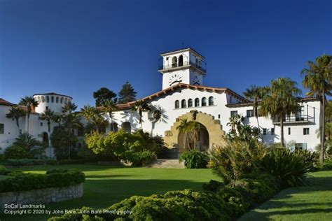 Santa Barbara County Courthouse Socal Landmarks