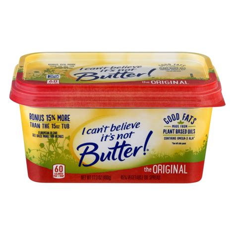 Save On I Can T Believe It S Not Butter Vegetable Oil Spread Original Order Online Delivery