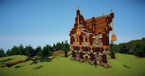 Nordic Big Detailed Medieval House Download Minecraft Map
