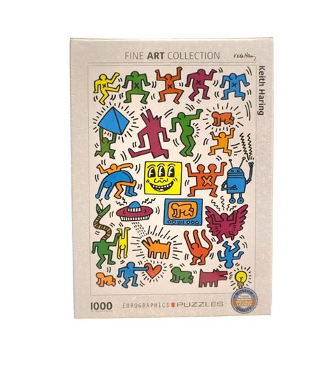 Keith Haring Collage Puzzle Nelson Atkins Museum Store