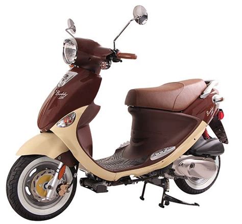 Ask anybody who owns one, the genuine buddy is (probably) the most popular scooter in the country. Buddy 170i scooter! (in mocha)